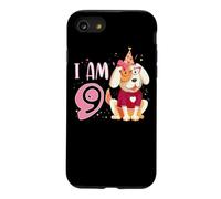 Custodia per iPhone SE (2020) / 7/8 9 ° compleanno ragazza cane cuccioli bambini io sono 9
