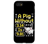 Custodia per iPhone SE (2020) / 7/8 A Pig Without 3.14 Is 9.81 fisica matematica