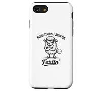 Custodia per iPhone SE (2020) / 7/8 A volte sono solo pecora che scoreggia una pecora divertente da uomo