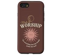 Custodia per iPhone SE (2020) / 7/8 Adorazione Salmi Minimal Sun Fede