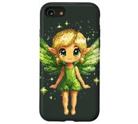 Custodia per iPhone SE (2020) / 7/8 Affascinante Fata Retro Folletto con ali verdi per bambini