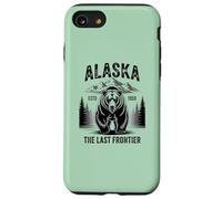 Custodia per iPhone SE (2020) / 7/8 Alaska Retro Sunset Mountain Scene Scenic Outdoor