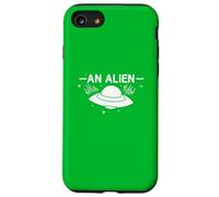 Custodia per iPhone SE (2020) / 7/8 Alien UFO Rapimento Spazio Grafico