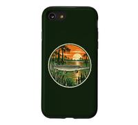 Custodia per iPhone SE (2020) / 7/8 ALLIGATOR GAR - Pesca Bayou Moon Fisherman Aguglie