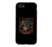 Custodia per iPhone SE (2020) / 7/8 Alligatore Mostro Palude Ramen Slurp O Die