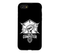 Custodia per iPhone SE (2020) / 7/8 AM THE COMPUTER Tech Meccanico Cacciavite Auto Guy