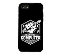Custodia per iPhone SE (2020) / 7/8 AM THE COMPUTER Tech Meccanico Cacciavite Auto Guy