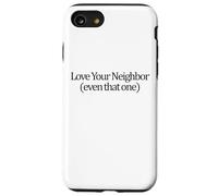 Custodia per iPhone SE (2020) / 7/8 Ama il tuo prossimo anche quell"unica fede cristiana Gesù