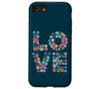 Custodia per iPhone SE (2020) / 7/8 Amore fiorito edificante floreale lettering fiori San Valentino