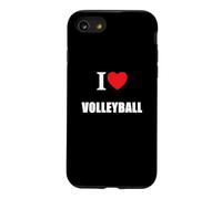 Custodia per iPhone SE (2020) / 7/8 Amore Pallavolo Giocatore Coach Spiaggia Corte
