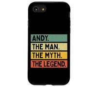Custodia per iPhone SE (2020) / 7/8 Andy The Man Il Mito La Leggenda Divertente Citazione Personalizzata
