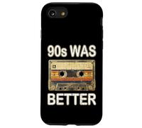 Custodia per iPhone SE (2020) / 7/8 Anni '90 era meglio, Nostalgia Mix Tape, cassetta dimostrativa, musica retrò