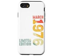 Custodia per iPhone SE (2020) / 7/8 Anno 1976 Marzo 1976 Retro 1976 Vintage 1976 Dal 1976