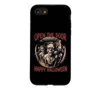Custodia per iPhone SE (2020) / 7/8 Apri la porta felice Halloween Zombie Horde