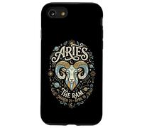 Custodia per iPhone SE (2020) / 7/8 Ariete segno zodiacale Oroscopo Astrologia Segni zodiacali Compleanno