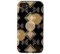 Custodia per iPhone SE (2020) / 7/8 Art Deco Geometrico Casino Stile Circolare Linework Design