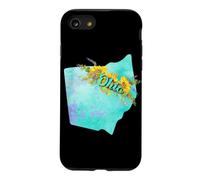Custodia per iPhone SE (2020) / 7/8 Arte Acquerello Fiorito Orgoglio Ohio con Girasoli