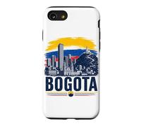 Custodia per iPhone SE (2020) / 7/8 Arte del Skyline di Bogotá per Amanti delle Città