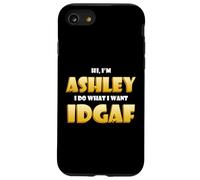 Custodia per iPhone SE (2020) / 7/8 Ashley Costume IDGAF Meme Funny Halloween Costume For Ashley