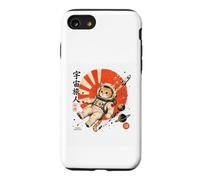 Custodia per iPhone SE (2020) / 7/8 Astronauta giapponese Cosmic Wanderer Space Cat
