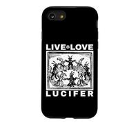 Custodia per iPhone SE (2020) / 7/8 Ave Satana Live Love Lucifer With Dancing Demons Original