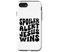 Custodia per iPhone SE (2020) / 7/8 Avviso spoiler Gesù vince Christian Happy Resurrection Domenica
