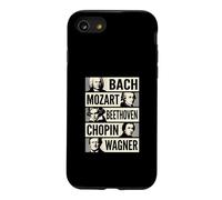 Custodia per iPhone SE (2020) / 7/8 Bach Mozart Beethoven Chopin Wagner Icone Classiche