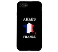 Custodia per iPhone SE (2020) / 7/8 Bandiera della Francia invecchiata Arles Pride