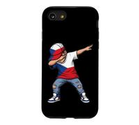 Custodia per iPhone SE (2020) / 7/8 Bandiera Repubblica Ceca Dab Dance Gioventù