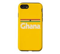Custodia per iPhone SE (2020) / 7/8 Bandiera retrò Ghana Africa Ghana Giallo