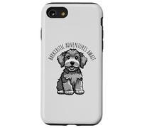 Custodia per iPhone SE (2020) / 7/8 Barktastic Adventures Await, simpatico cucciolo di cane, cartone animato