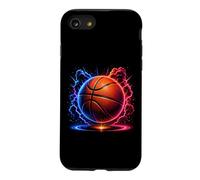 Custodia per iPhone SE (2020) / 7/8 Basket Blu Rosa Energia Sport Arte