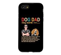 Custodia per iPhone SE (2020) / 7/8 Basset Hound Dog Dad Definition Funny Fathers Day