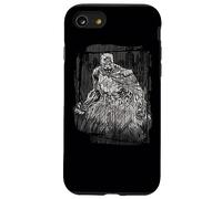 Custodia per iPhone SE (2020) / 7/8 Batman Pencilled Rain