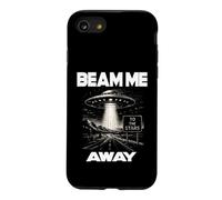 Custodia per iPhone SE (2020) / 7/8 BEAM ME AWAY UFO Alien Abduction Fantascienza Space Ship