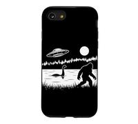 Custodia per iPhone SE (2020) / 7/8 Bigfoot Loch Ness Mostro Nessie UFO Foresta Aliena Cryptid
