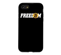 Custodia per iPhone SE (2020) / 7/8 Bitcoin Freedom Criptovaluta BTC Libertà Cripto Milionario