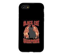 Custodia per iPhone SE (2020) / 7/8 Black Cat Whisperer Style Rock and Roll Ali d'angelo