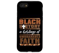 Custodia per iPhone SE (2020) / 7/8 Black History Heritage Of Unshakeable Faith Uomini Donne Bambini