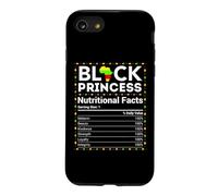 Custodia per iPhone SE (2020) / 7/8 Black History Month Africa Princess Valori nutrizionali Ragazze