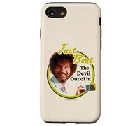 Custodia per iPhone SE (2020) / 7/8 Bob Ross Just Beat The Devil Out of It