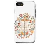 Custodia per iPhone SE (2020) / 7/8 Boho Disc Golf Basket Floral Nature Scene