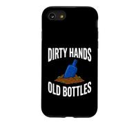 Custodia per iPhone SE (2020) / 7/8 Bottle Digging Dirty Hands Old Bottles Antique Hunting