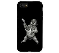 Custodia per iPhone SE (2020) / 7/8 Bradipo che suona la chitarra Rock & Roll Bradipi Rocker