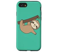 Custodia per iPhone SE (2020) / 7/8 bradipo divertenti bradipi rilassati animali carini