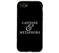 Custodia per iPhone SE (2020) / 7/8 Caffeina & Metafore - Poetcore Autore Letterario Bookish