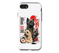 Custodia per iPhone SE (2020) / 7/8 Cairn Terrier Piccolo Cane Enorme Spirito Comico Grafica