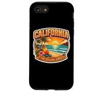 Custodia per iPhone SE (2020) / 7/8 California The Golden State Souvenir Memorabilia dei visitatori