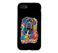 Custodia per iPhone SE (2020) / 7/8 Cane Corso Best Friend Colorful Pop Art Dog Mom, amanti dei cani