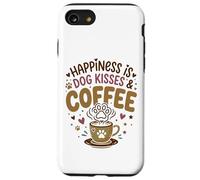 Custodia per iPhone SE (2020) / 7/8 Cane Mamma Amante del Caffè Baci Cane Pelliccia Mamma Proprietario Cane